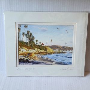 Vintage signed artprint